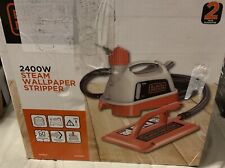 BLACK+DECKER Wallpaper Steamer Stripper with Steam Pad 2400 W KX3300T-GB