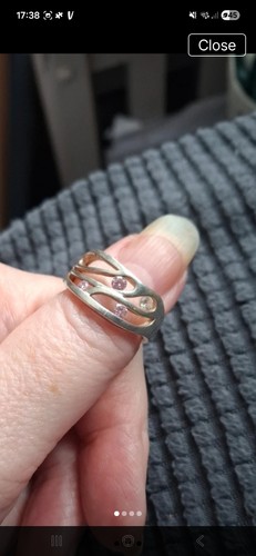 Qvc diamonique ring size - ring, r