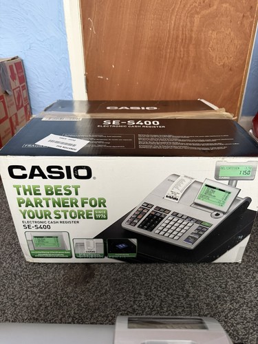 Casio s400 electronic cash - se-s400,