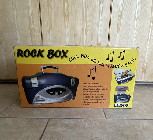 Retro cool box with - box, built-in