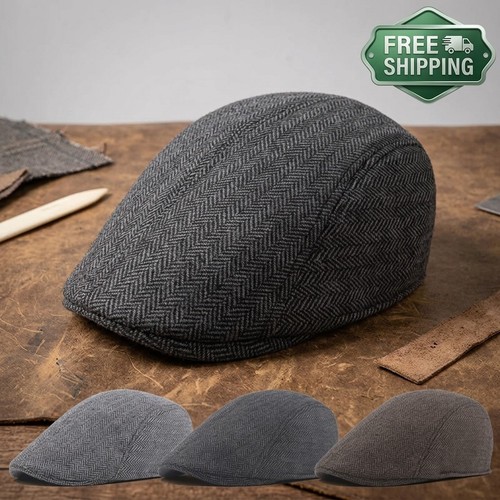 Mens vintage tweed - mens, cap