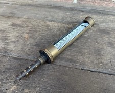 Vintage 12” Industrial Brass