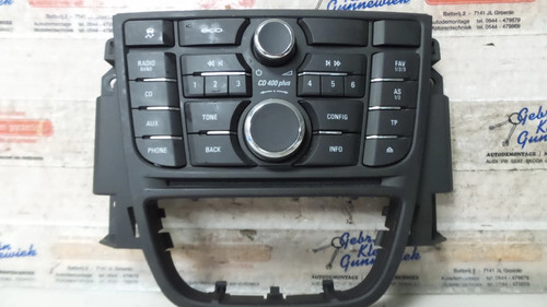 Control panel radio opel - control,