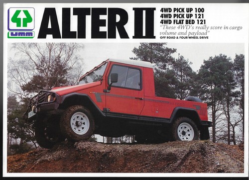Umm alter 4wd pick - ii,
