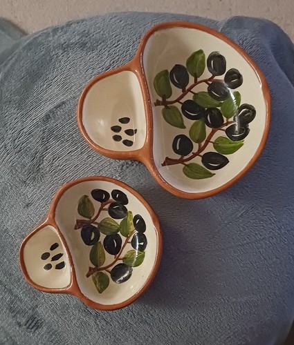Clay olive dishes from - clay,
