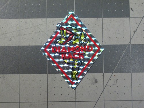 Vtg 1980s bmx sticker prism - bmx,