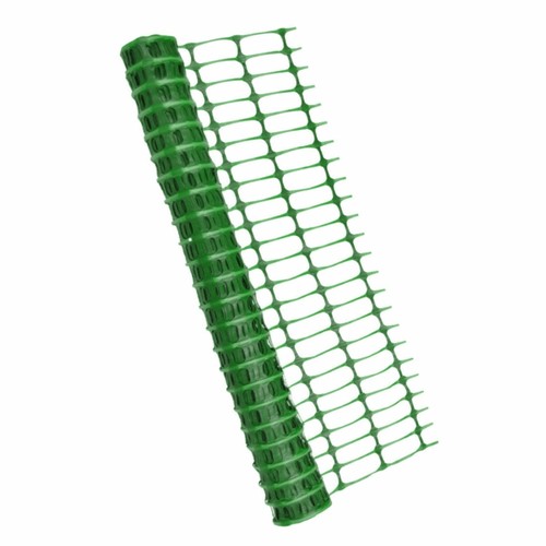 Green barrier fence plastic - green,