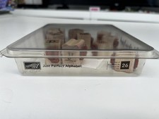 Stampin Up Rubber Stamp - Alphabet