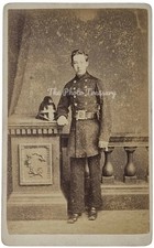 CDV LONDON FIREMAN WITH HELMET