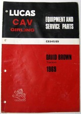 Lucas DAVID BROWN Tractors