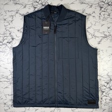 BARBOUR Mens Navy Blue Leafell