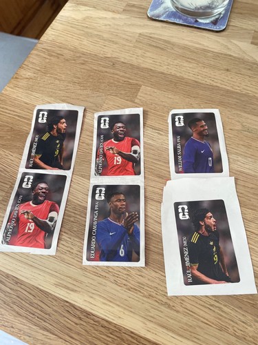 Panini stickers from coke - panini,
