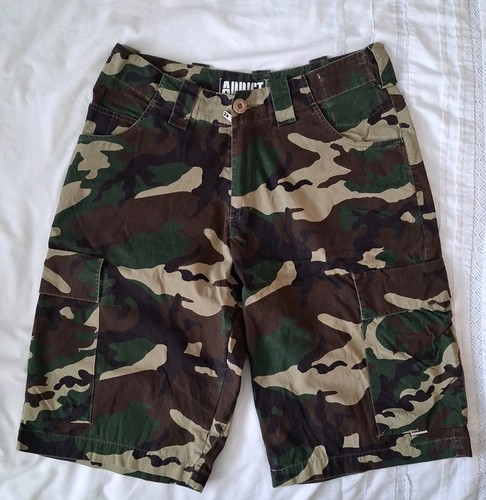 Addict camo cargo shorts sz34 - cargo,
