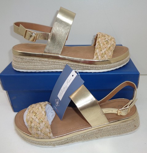 New ladies gold sandals womens - ladies,