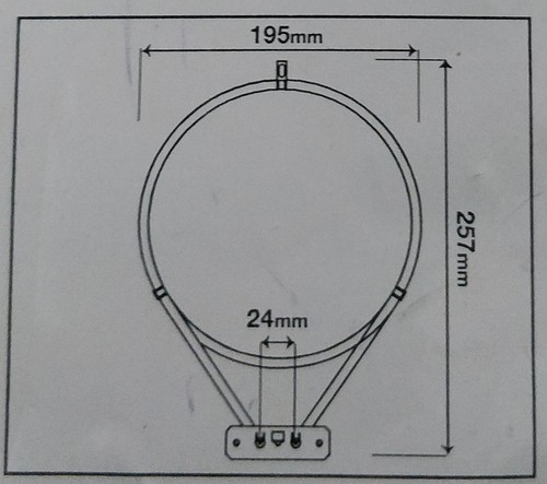 Fan oven element - fan,