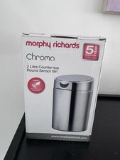Morphy Richards Chroma 2 Litre Counter-top Round Sensor Bin