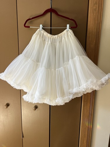 White short petticoat tutu - white,