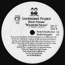 Unreleased Project - Wonderful Person / Sax You (12")