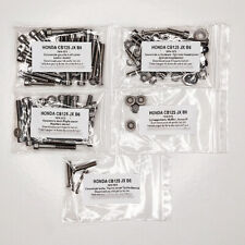 HONDA CB 125 JX B6 1974-1975 Engine stainless PHILLIPS screw kit #1 CB125JX