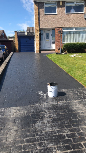 Anti slip imprinted concrete - imprinted,