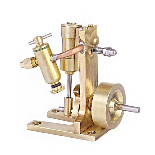 Mini brass oscillating steam - brass,