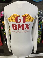NEW GT Wings PERFORMER BMX BIKE SHIRT White Vertigo Dyno Sleeve Licensed Bmx