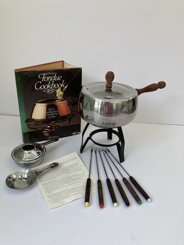 Vintage fondue set - vintage,