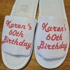 Personalised name / message