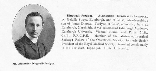 Alexander dingwall fordyce - alexander, dingwall-fordyce