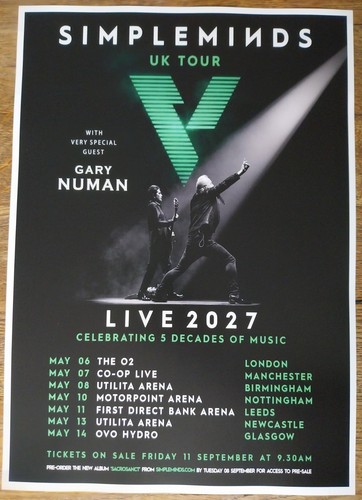 Simple minds live band music - live,