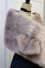 Coast Large Faux Fur Pink