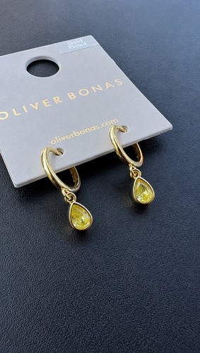 Oliver bonas peridot teardrop - oliver,