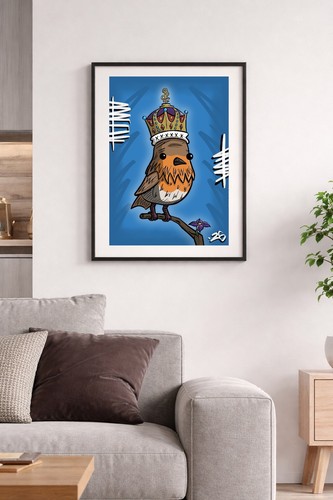 Queen robin graffiti - -, /