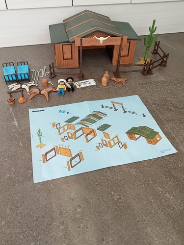 Playmobil 3768 western ranch - playmobil,