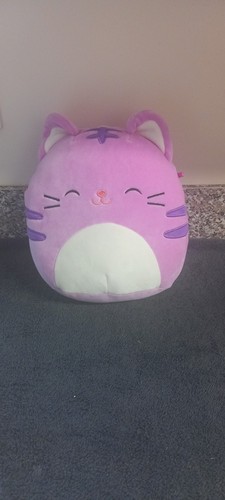 Purple kitty cat squishmallow - purple,