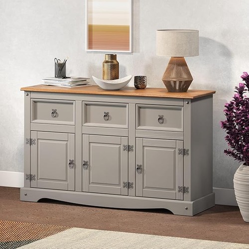 Corona sideboard grey door - 3,