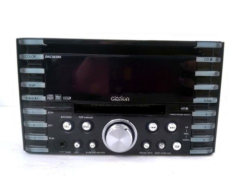 Clarion dmz365bk double din - dmz365bk,