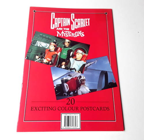 Captain scarlet postcards - captain,