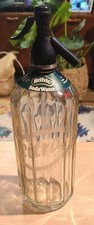 Vintage Britvic Citra British Soda Water Syphon Bottle 1970s Charming Retro