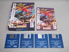 Street Fighter 2 Commodore Amiga Big Box Vintage Game Capcom Complete Boxed