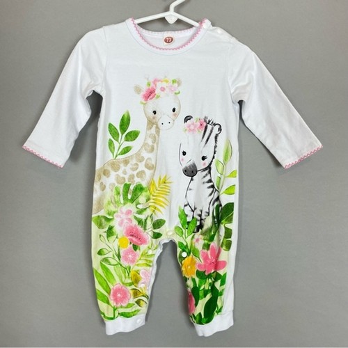 Baby bodysuit animals giraffe - animals,