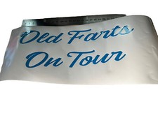 Old farts tour fun bumper - old,