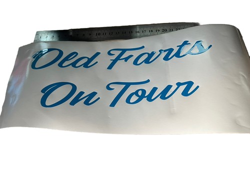 Old farts tour - old,