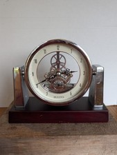 Bulova Desk Clock Silver