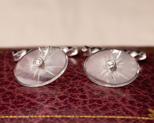 Rock crystal diamond - crystal, &