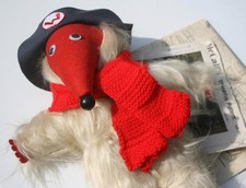 Vintage 1970s Orinoco Womble/Children’s BBC TV series soft toy with hat & scarf