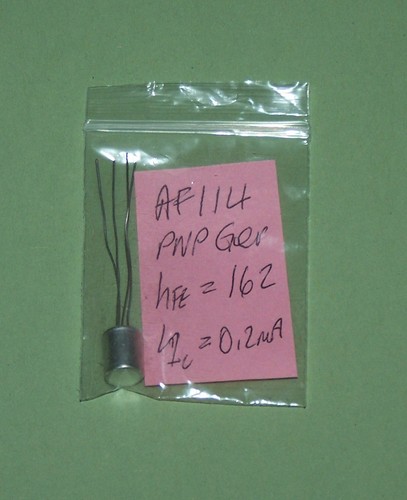 Af114 pnp germanium - germanium, rf