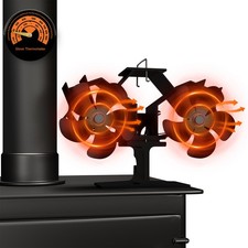 Heat Powered Fireplace Fan