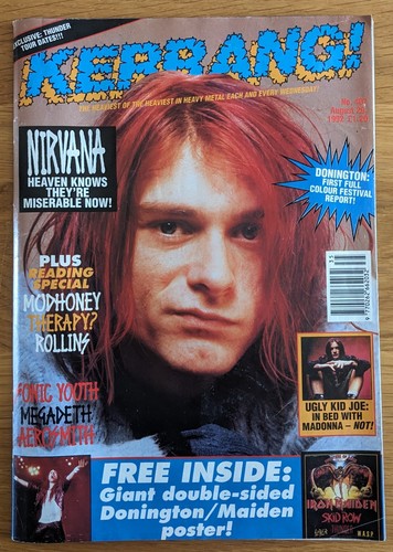 Nirvana kerrang issue 407 - kerrang!,