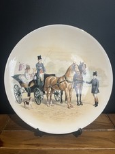 Vintage Ceramic Plate Crown